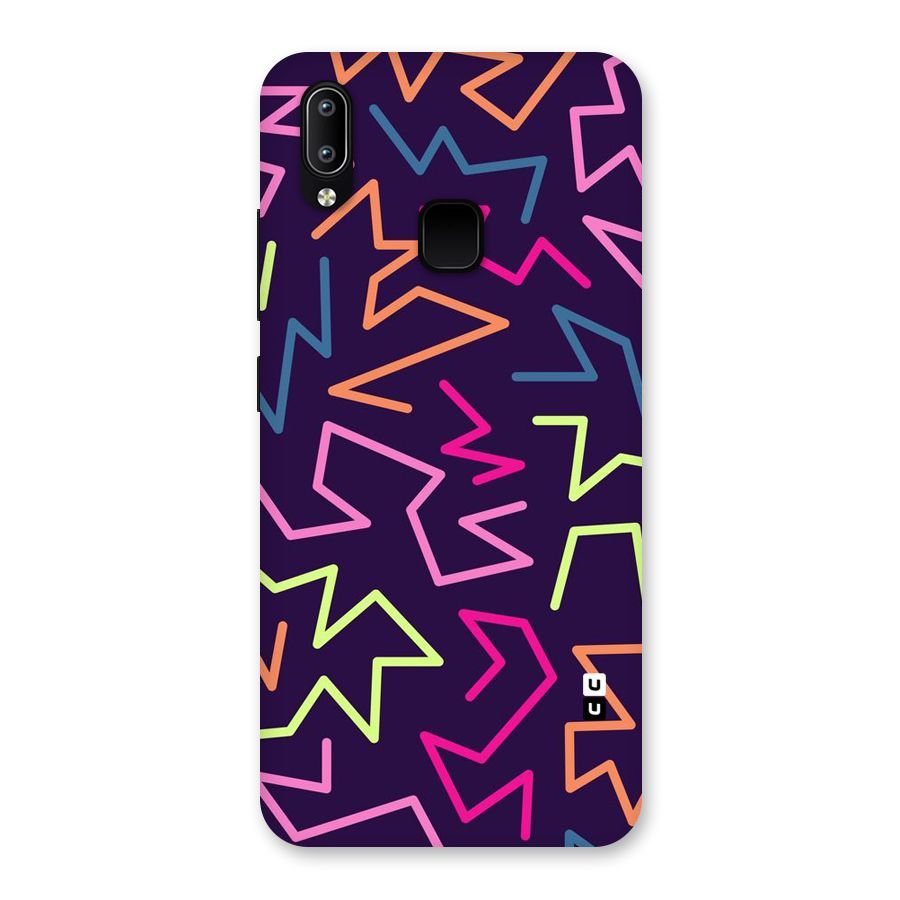 Colored Lines Back Case for Vivo Y93