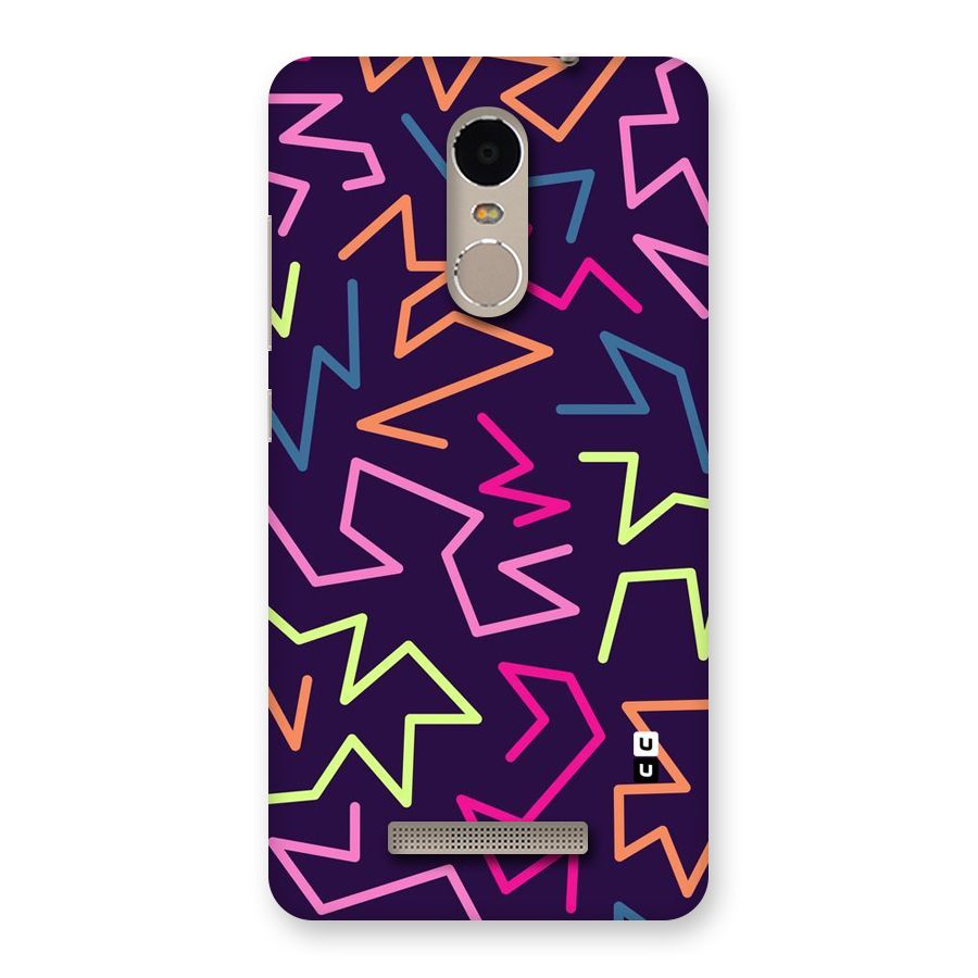 Colored Lines Back Case for Xiaomi Redmi Note 3
