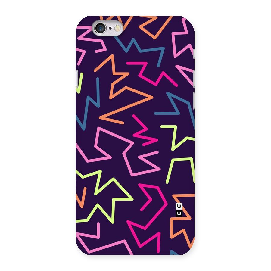 Colored Lines Back Case for iPhone 6 6S