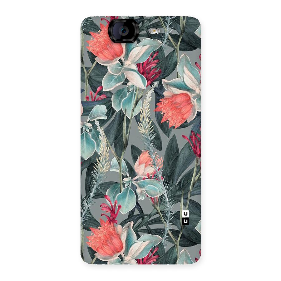 Colored Petals Back Case for Canvas Knight A350