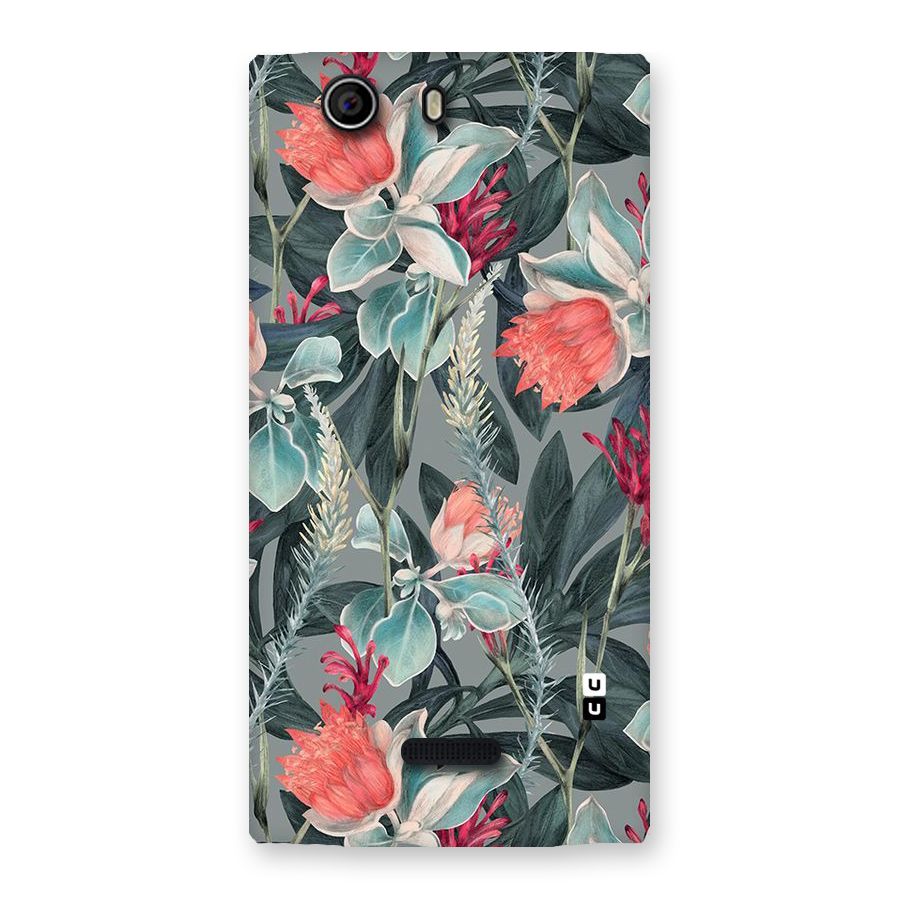 Colored Petals Back Case for Canvas Nitro 2 E311