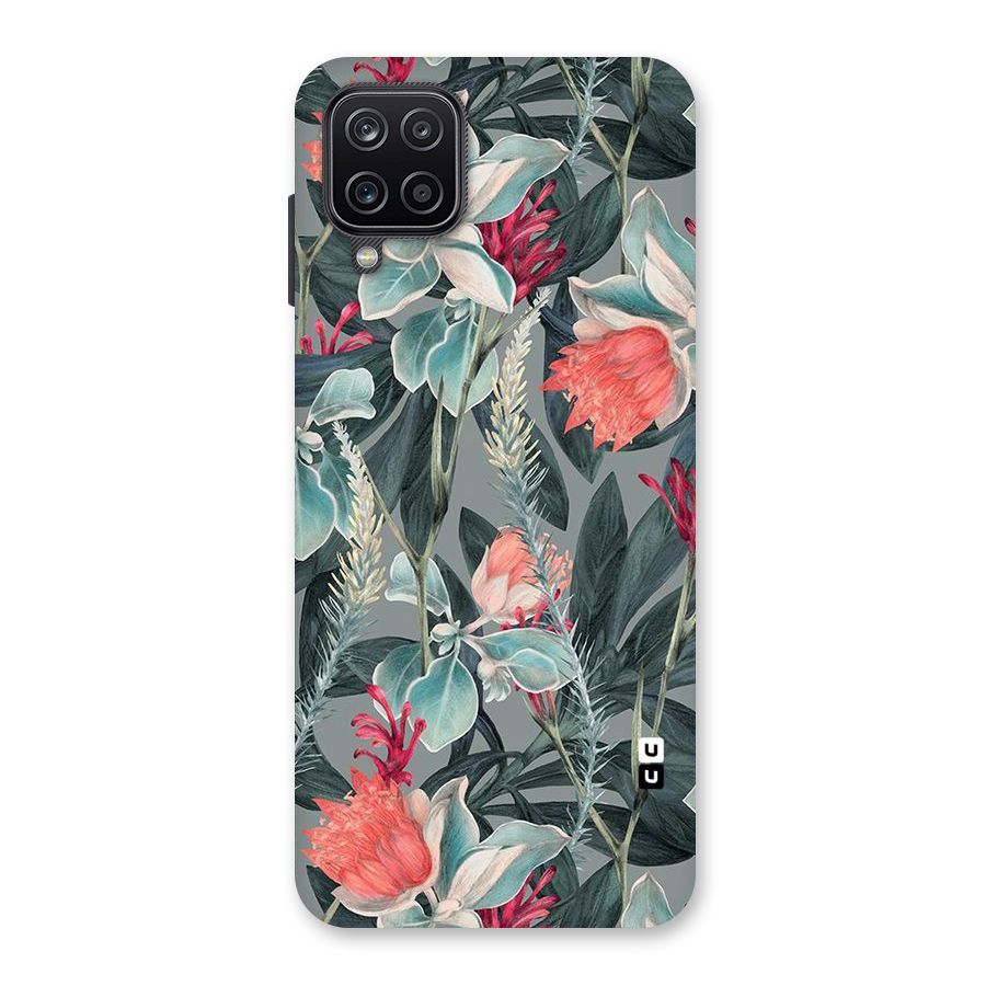 Colored Petals Back Case for Galaxy A12
