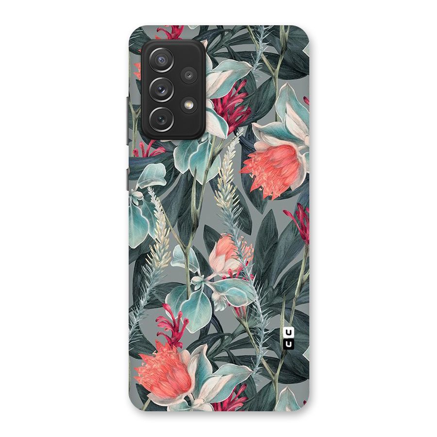 Colored Petals Back Case for Galaxy A72