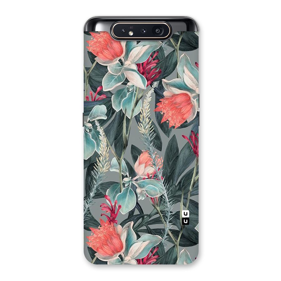 Colored Petals Back Case for Galaxy A80