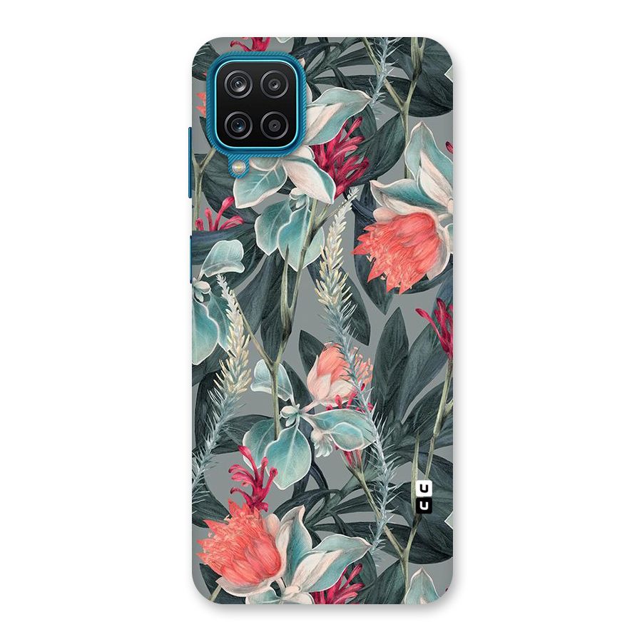 Colored Petals Back Case for Galaxy F12