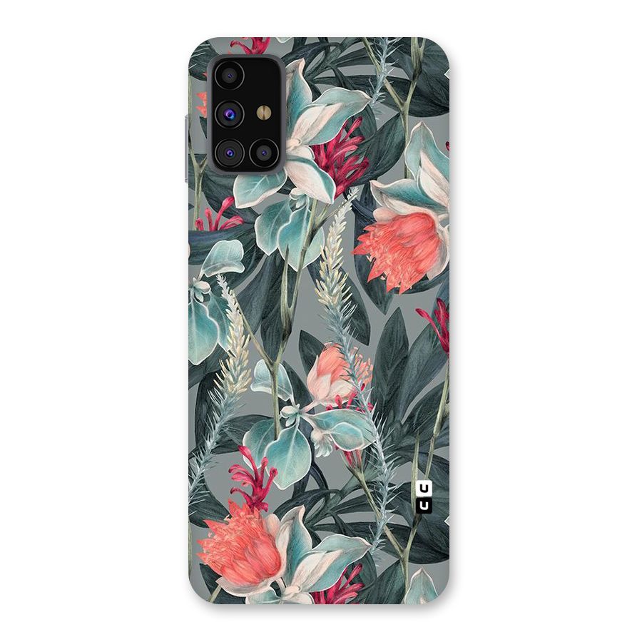 Colored Petals Back Case for Galaxy M31s