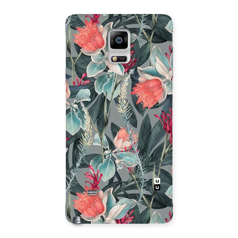 Colored Petals Back Case for Galaxy Note 4