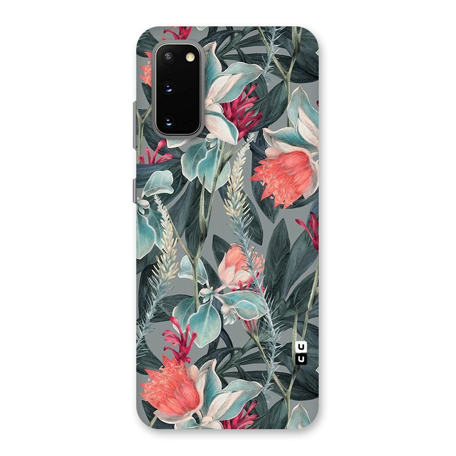 Colored Petals Back Case for Galaxy S20