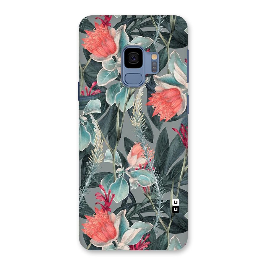 Colored Petals Back Case for Galaxy S9