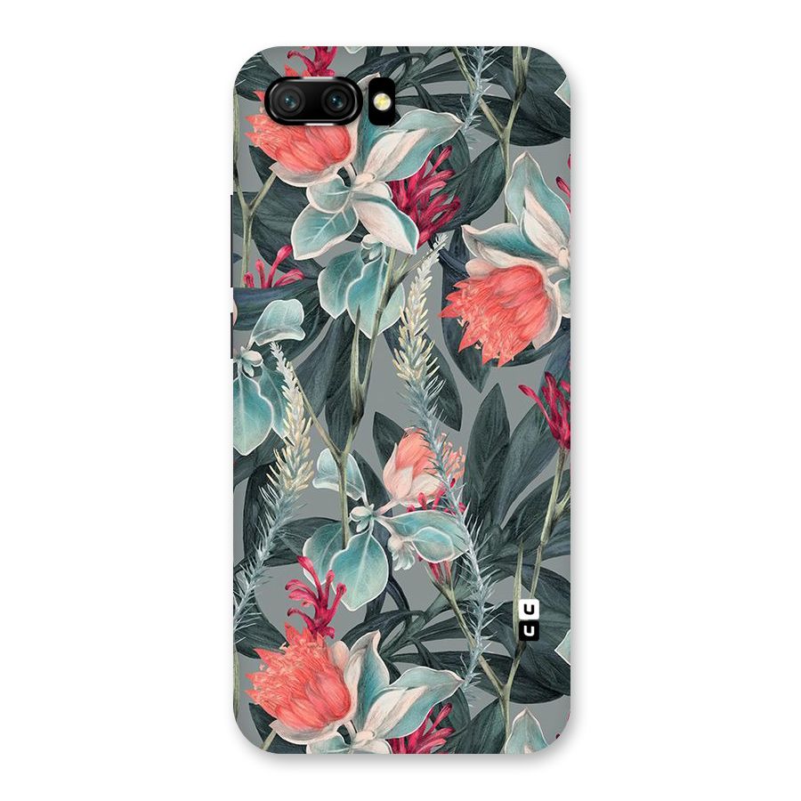 Colored Petals Back Case for Honor 10