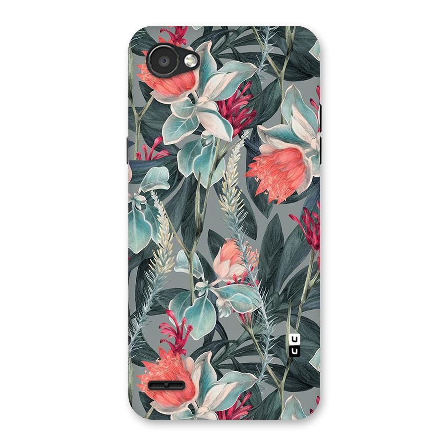 Colored Petals Back Case for LG Q6