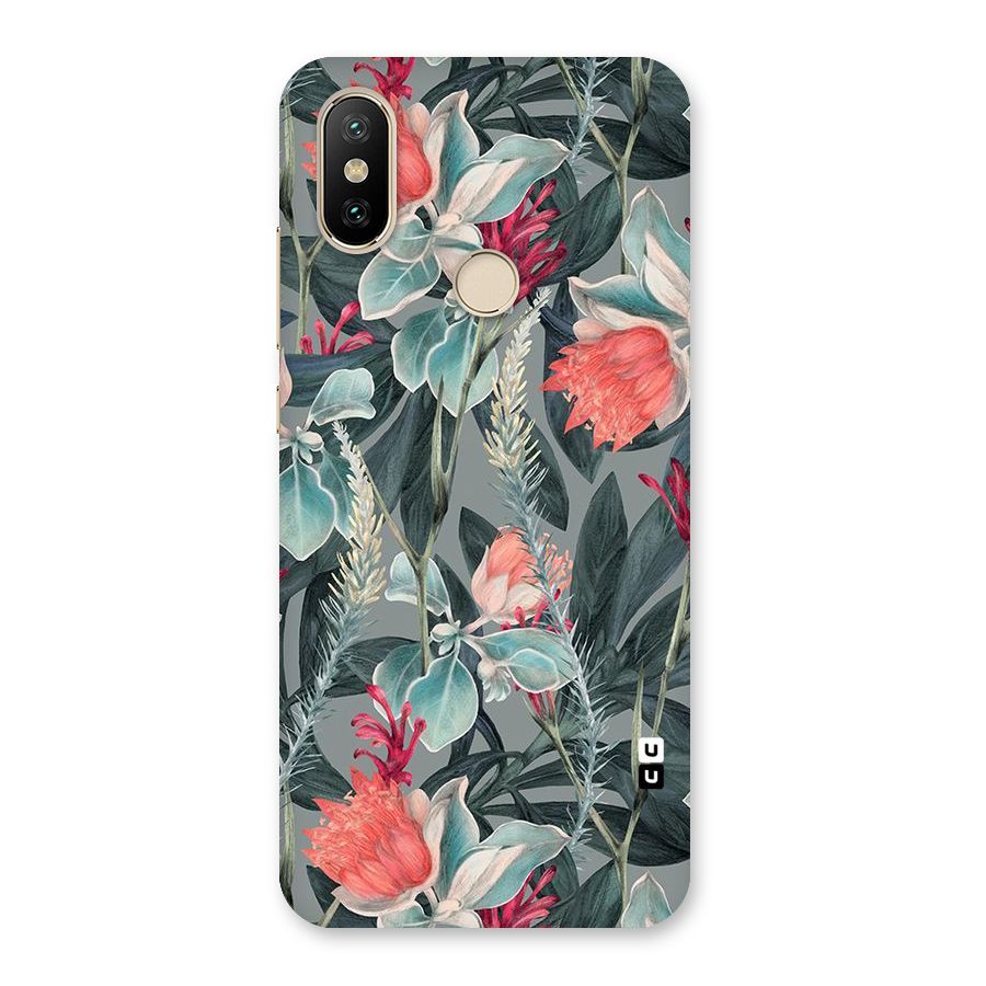 Colored Petals Back Case for Mi A2