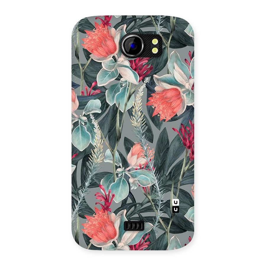 Colored Petals Back Case for Micromax Canvas 2 A110