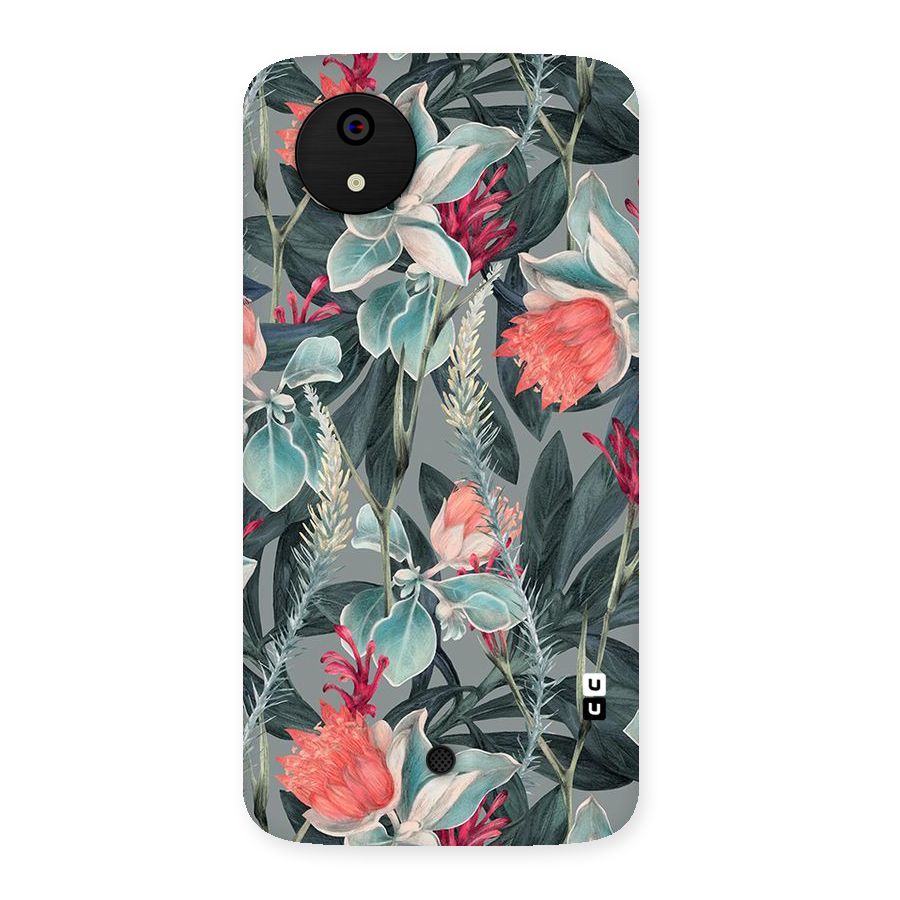 Colored Petals Back Case for Micromax Canvas A1