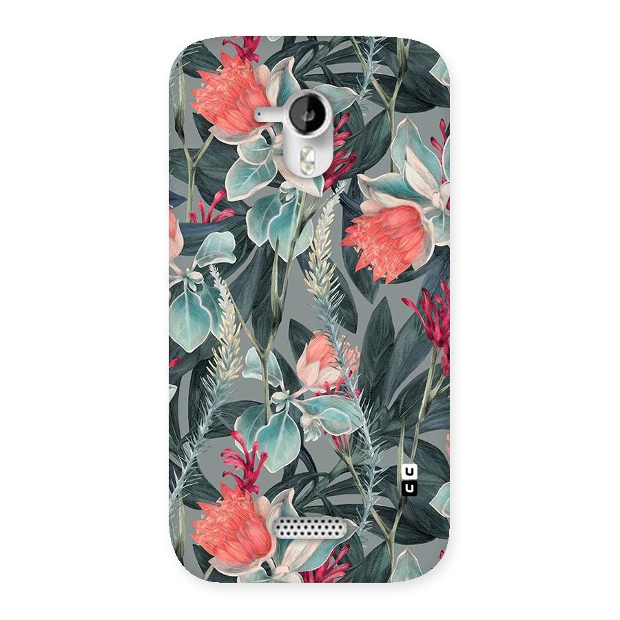 Colored Petals Back Case for Micromax Canvas HD A116