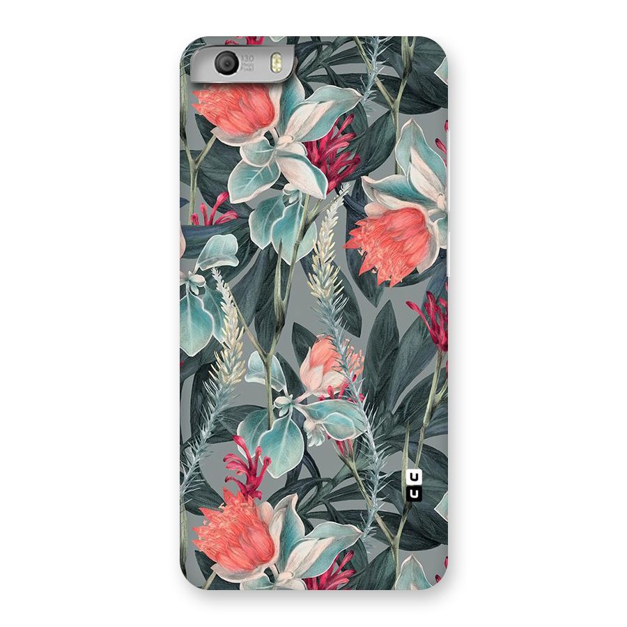 Colored Petals Back Case for Micromax Canvas Knight 2