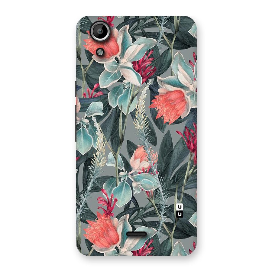 Colored Petals Back Case for Micromax Canvas Selfie Lens Q345