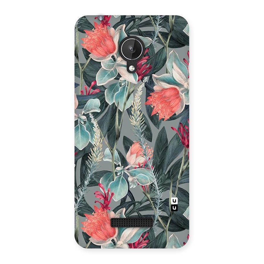 Colored Petals Back Case for Micromax Canvas Spark Q380