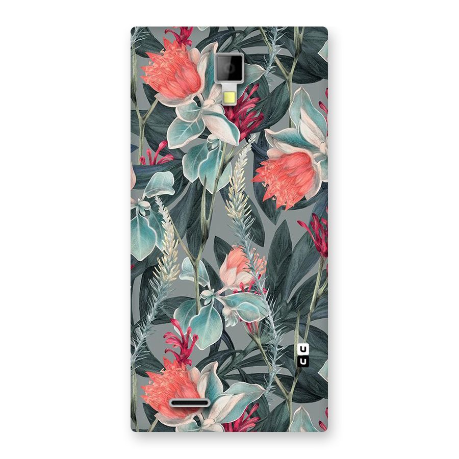 Colored Petals Back Case for Micromax Canvas Xpress A99