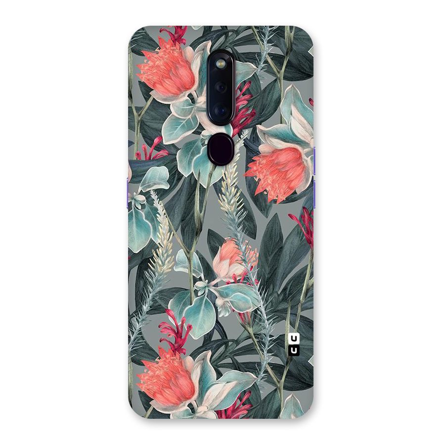Colored Petals Back Case for Oppo F11 Pro