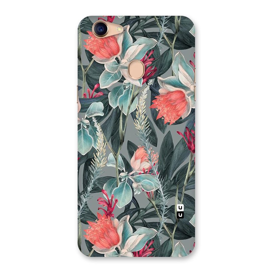 Colored Petals Back Case for Oppo F5