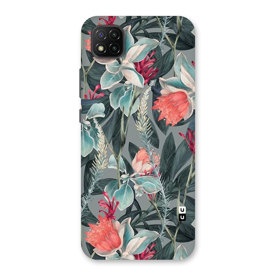 Colored Petals Back Case for Poco C3
