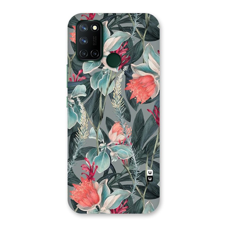 Colored Petals Back Case for Realme 7i