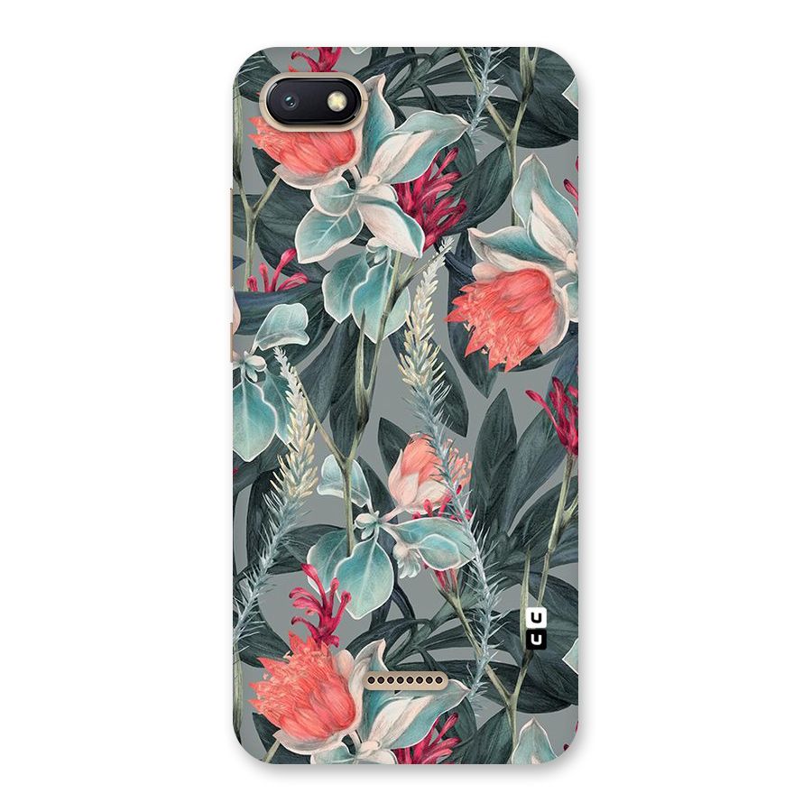 Colored Petals Back Case for Redmi 6A