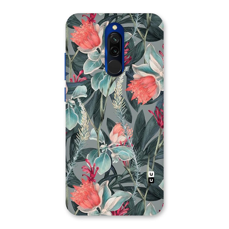 Colored Petals Back Case for Redmi 8