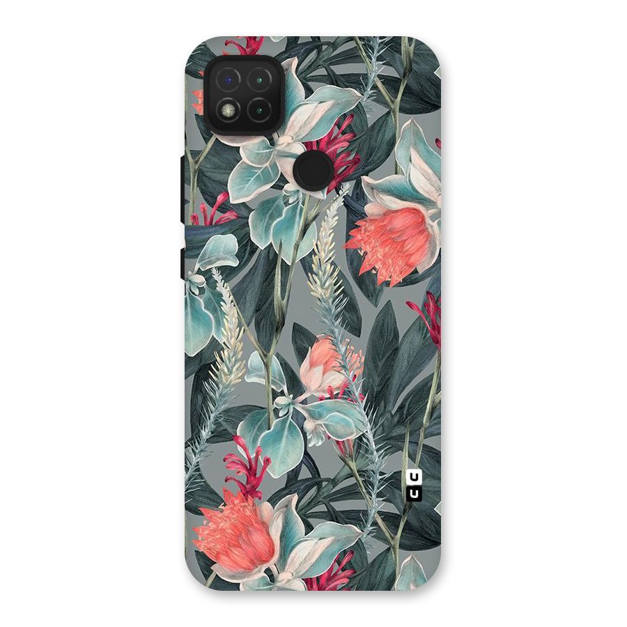 Colored Petals Back Case for Redmi 9C