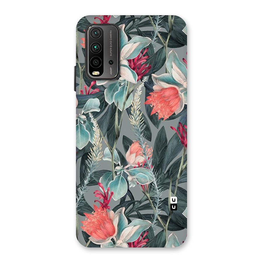 Colored Petals Back Case for Redmi 9 Power