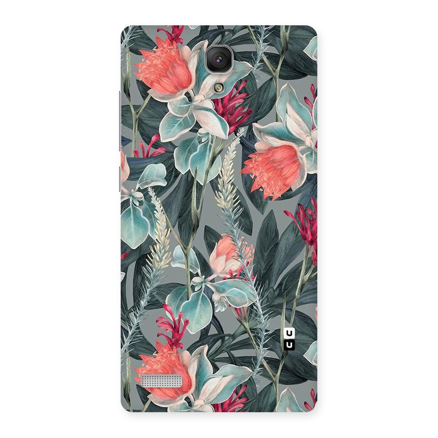 Colored Petals Back Case for Redmi Note
