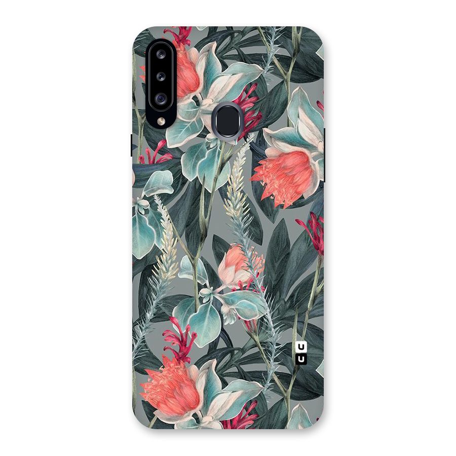 Colored Petals Back Case for Samsung Galaxy A20s