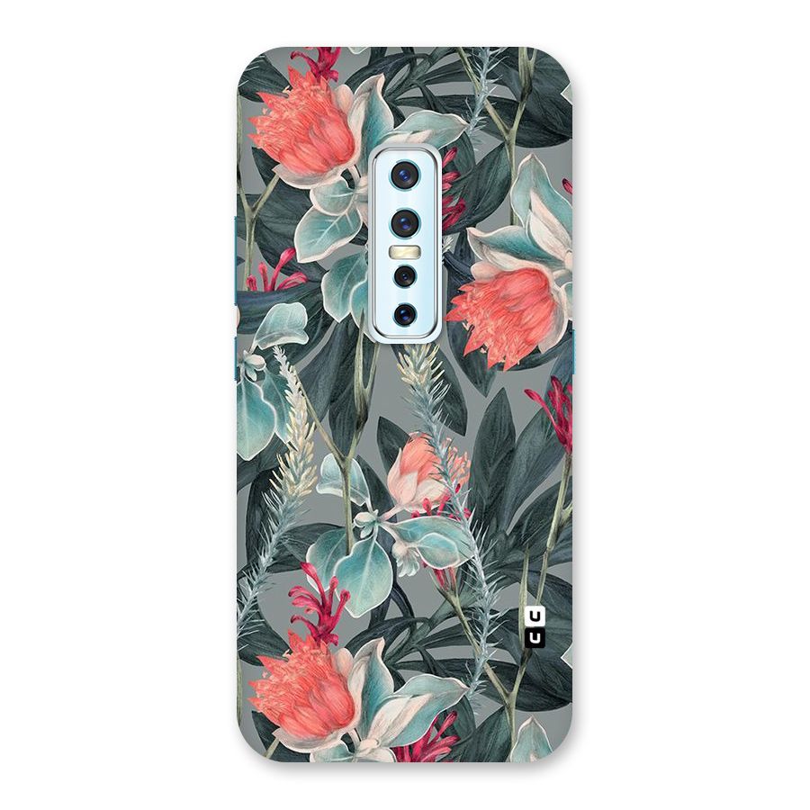 Colored Petals Back Case for Vivo V17 Pro