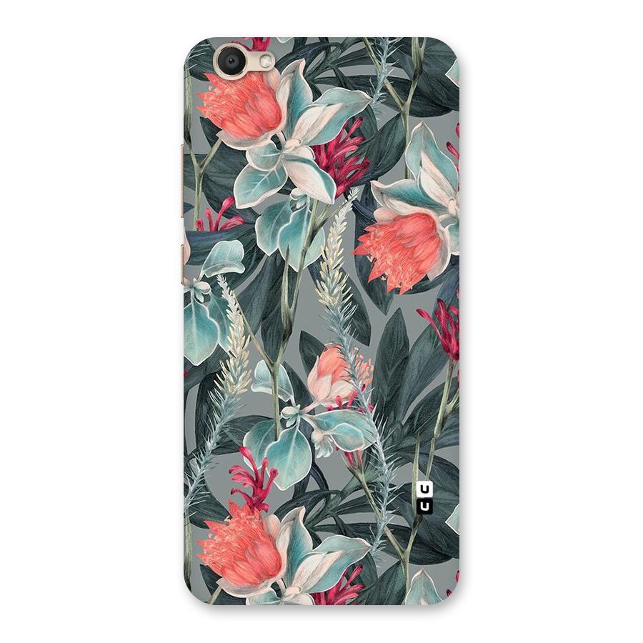 Colored Petals Back Case for Vivo V5