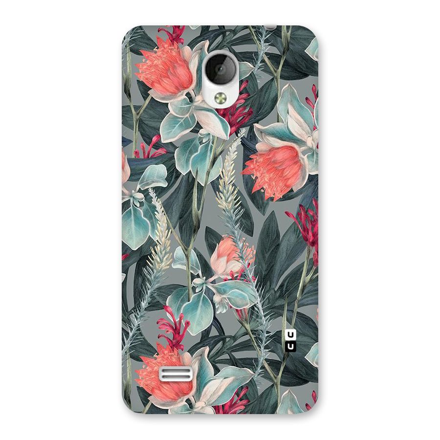Colored Petals Back Case for Vivo Y21