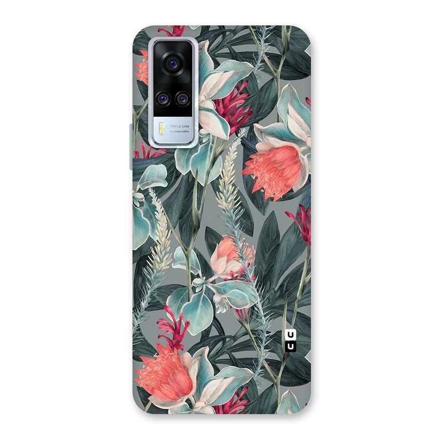 Colored Petals Back Case for Vivo Y51