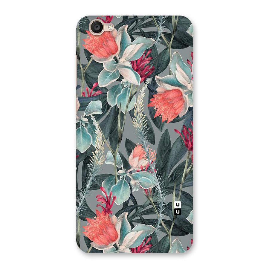 Colored Petals Back Case for Vivo Y55s