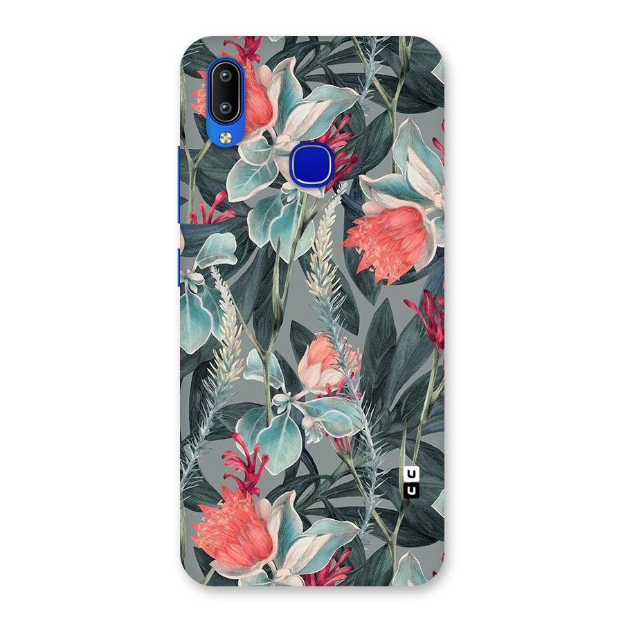 Colored Petals Back Case for Vivo Y91