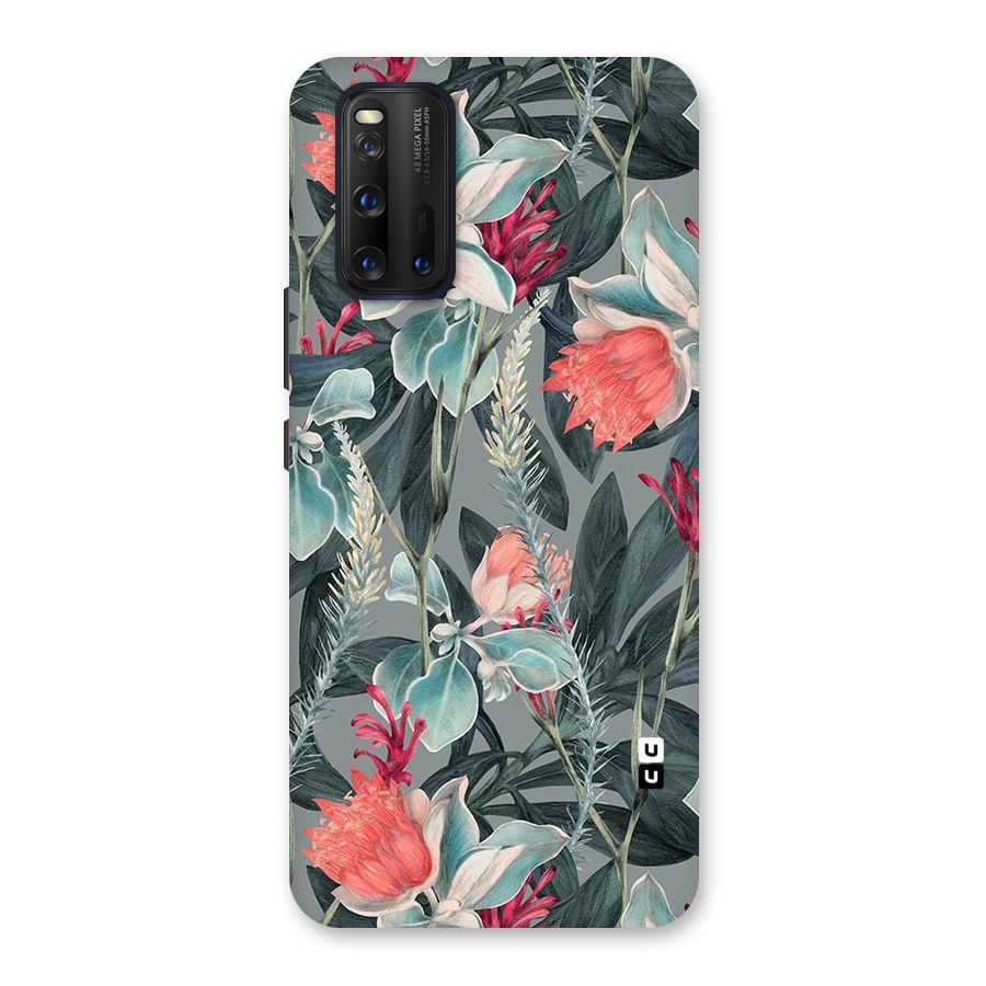 Colored Petals Back Case for Vivo iQOO 3