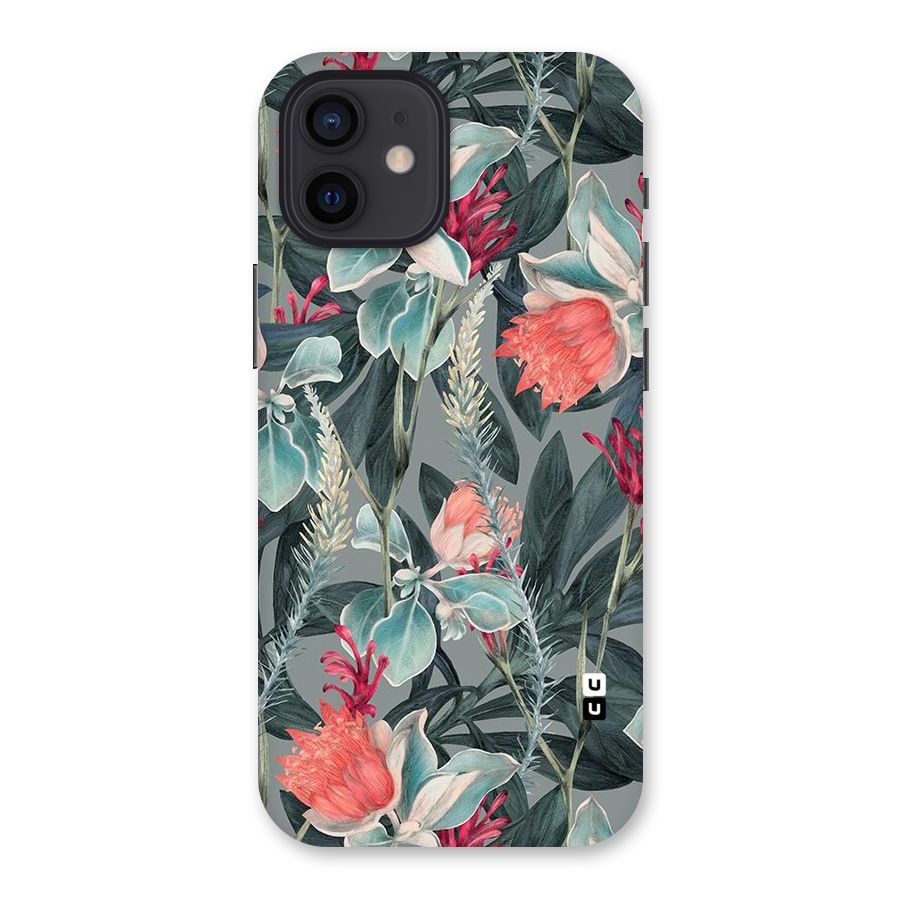 Colored Petals Back Case for iPhone 12