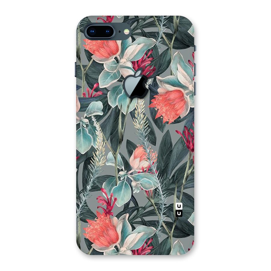 Colored Petals Back Case for iPhone 7 Plus Apple Cut