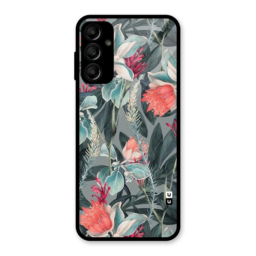 Colored Petals Glass Back Case for Galaxy A14 5G