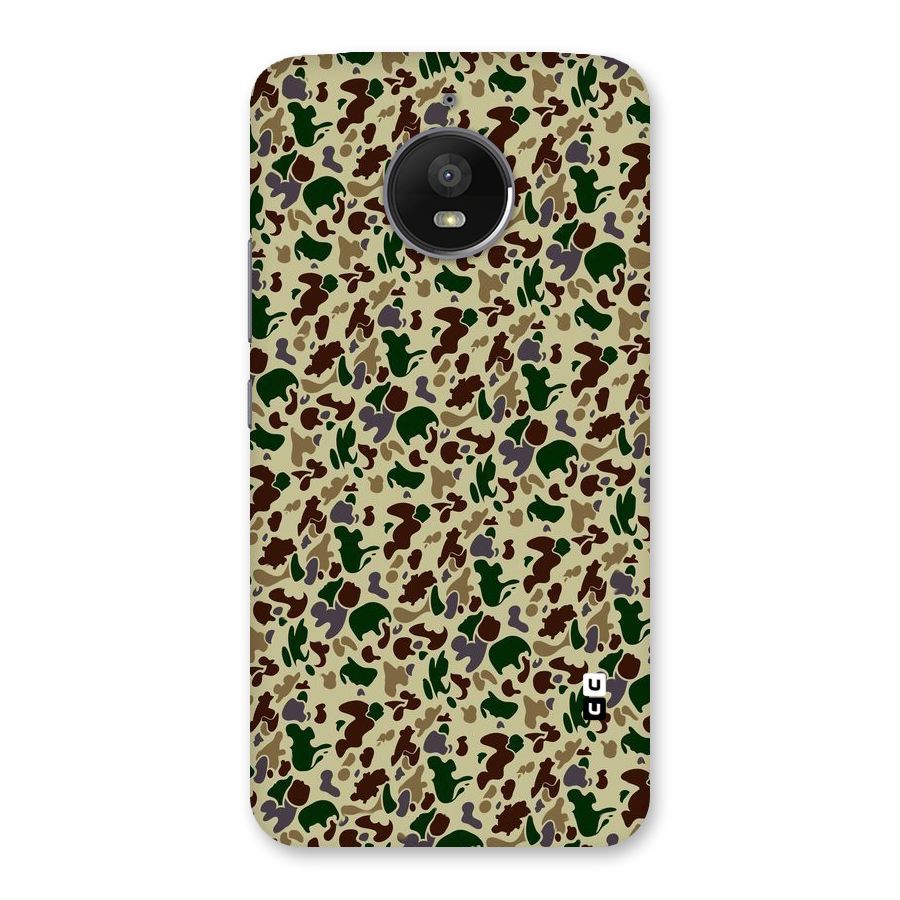 Colored Shapes Back Case for Moto E4 Plus