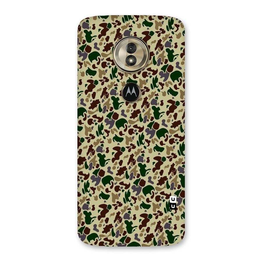 Colored Shapes Back Case for Moto G6 Play