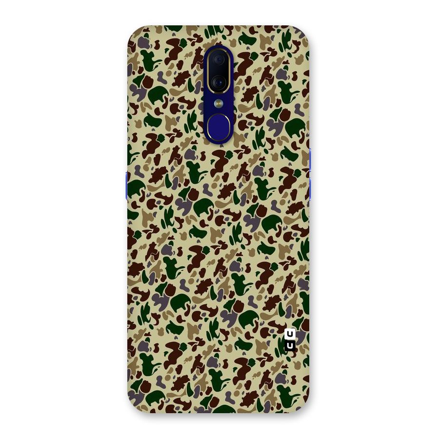 Colored Shapes Back Case for Oppo F11