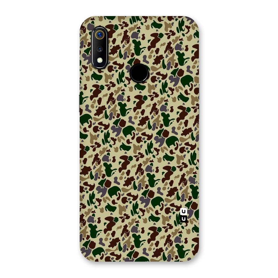 Colored Shapes Back Case for Realme 3