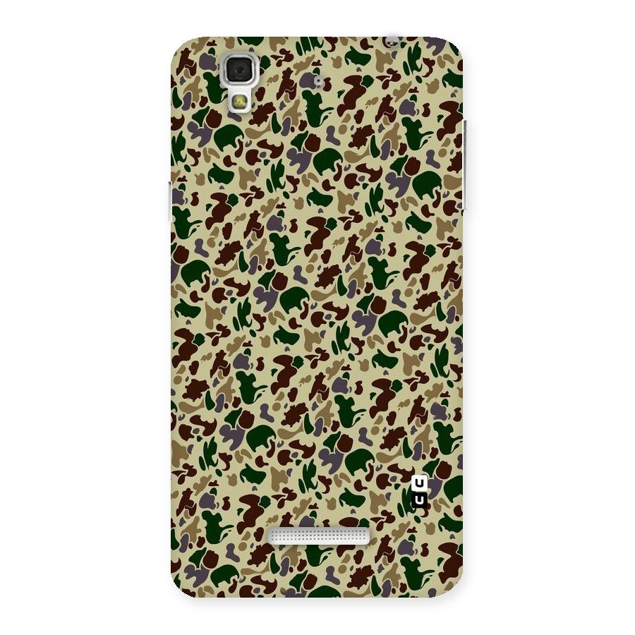 Colored Shapes Back Case for YU Yureka Plus