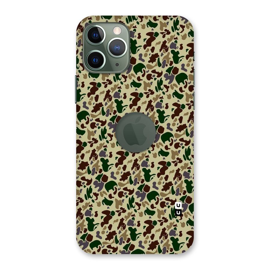 Colored Shapes Back Case for iPhone 11 Pro Logo  Cut