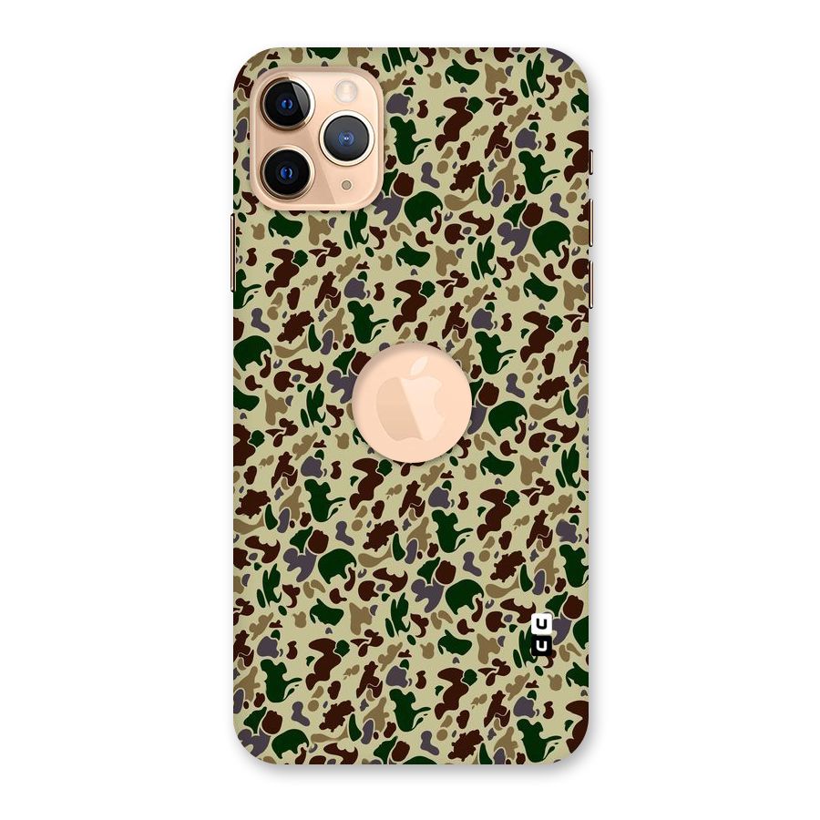 Colored Shapes Back Case for iPhone 11 Pro Max Logo Cut